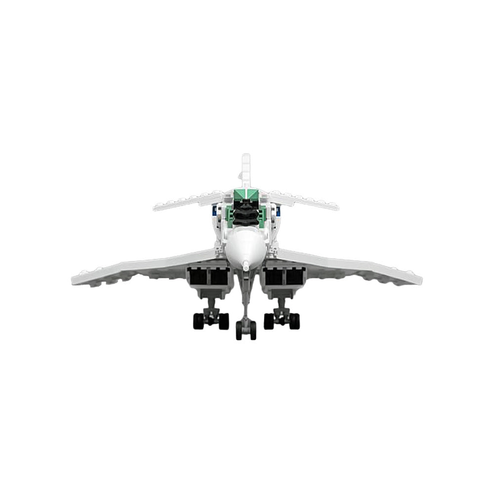 tupolev tu-144d supersonic aircraft building set | moc-164752 - 3