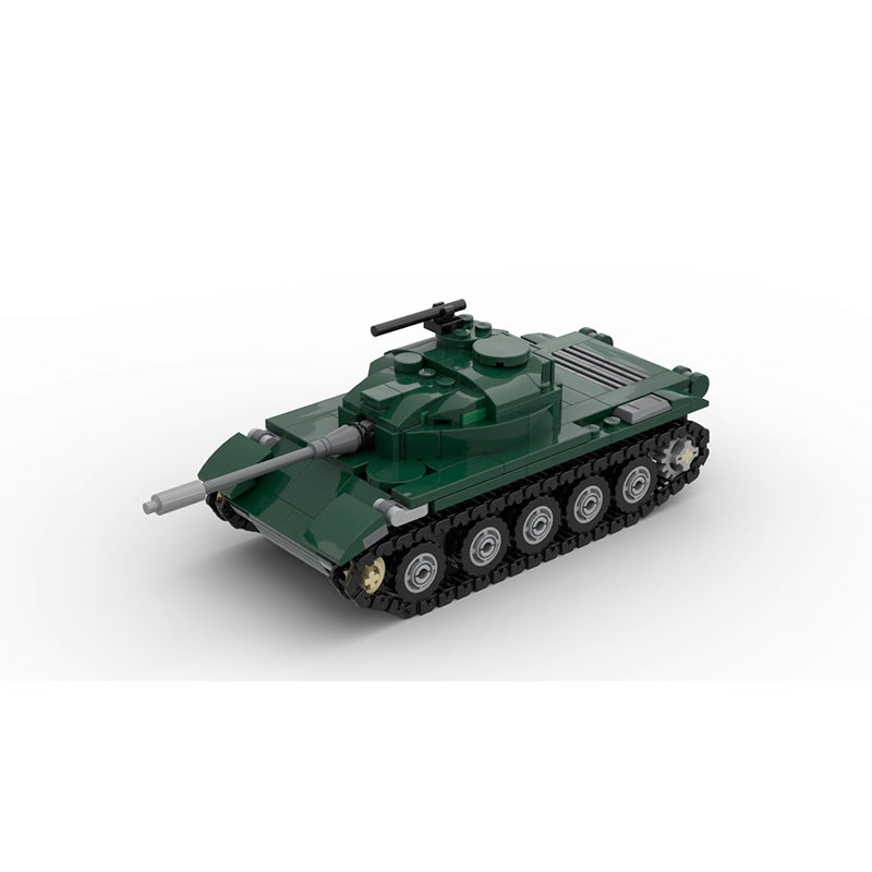 type 62 light tank building set | moc-113695 - 1