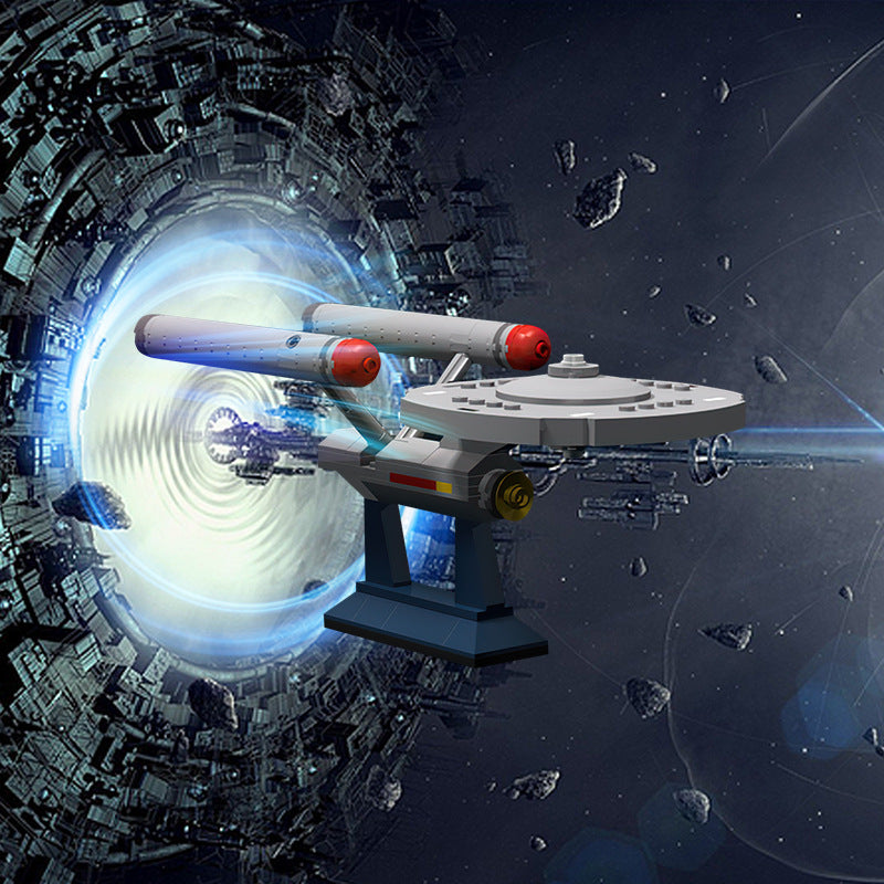u.s.s. enterprise ncc-1701 starship | star trek | moc-6021 - 1