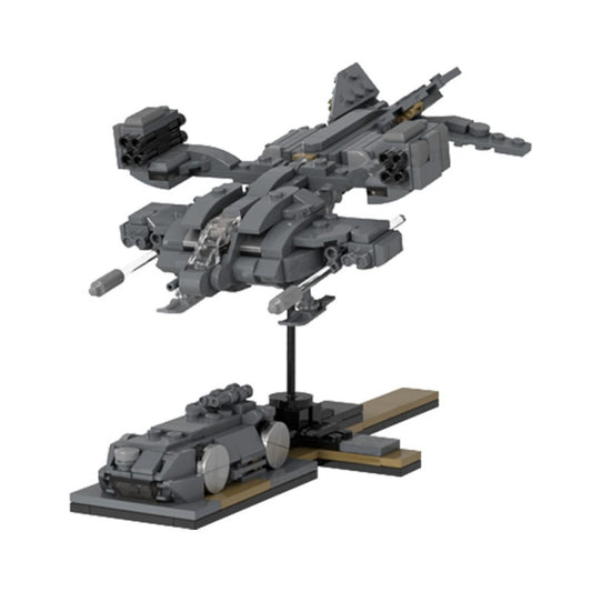 ud-4l cheyenne dropship building set | aliens | moc-201904 - 2