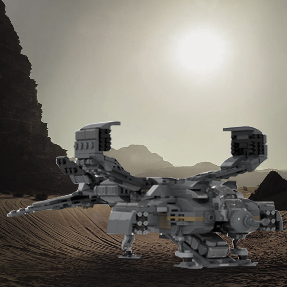 ud-4l dropship landing type building set | aliens | moc-128311 - 1