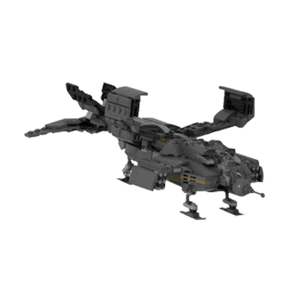 ud-4l dropship landing type building set | aliens | moc-128311 - 2
