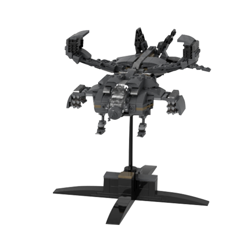 ud-4l dropship landing type building set | aliens | moc-128311 - 5