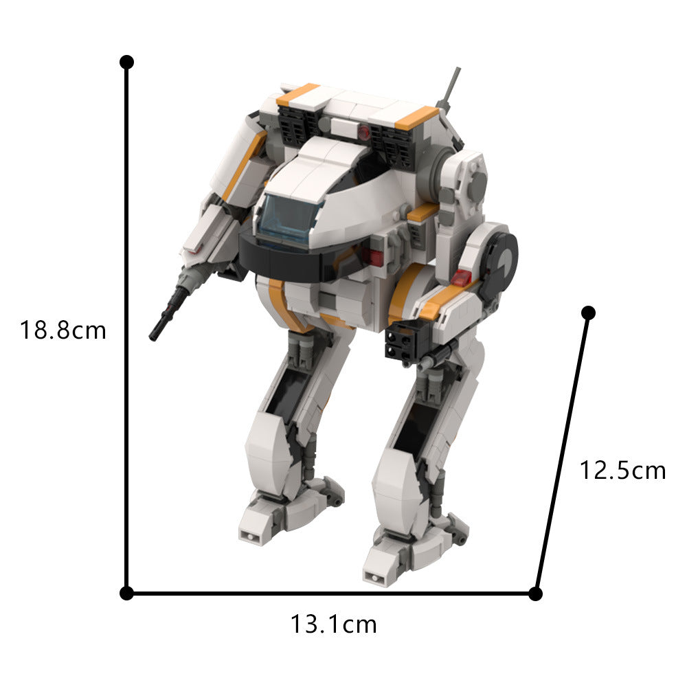 uller/kit fox battlemech building set | mechwarrior | moc-190670 - 3
