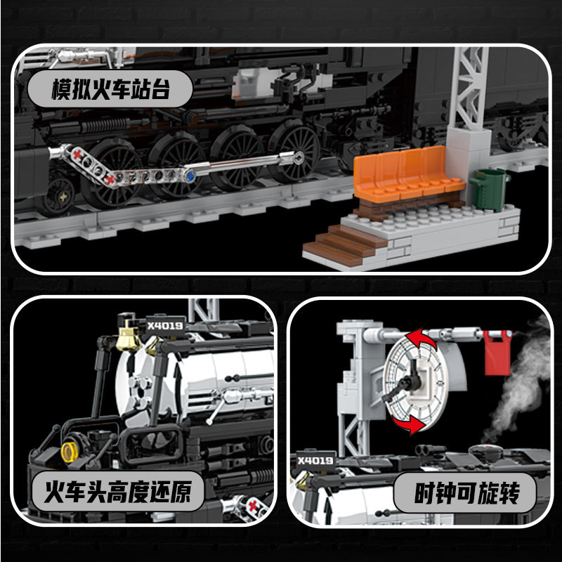union pacific bigboy steam locomotive - 1186 pcs | dk 80014 - 6