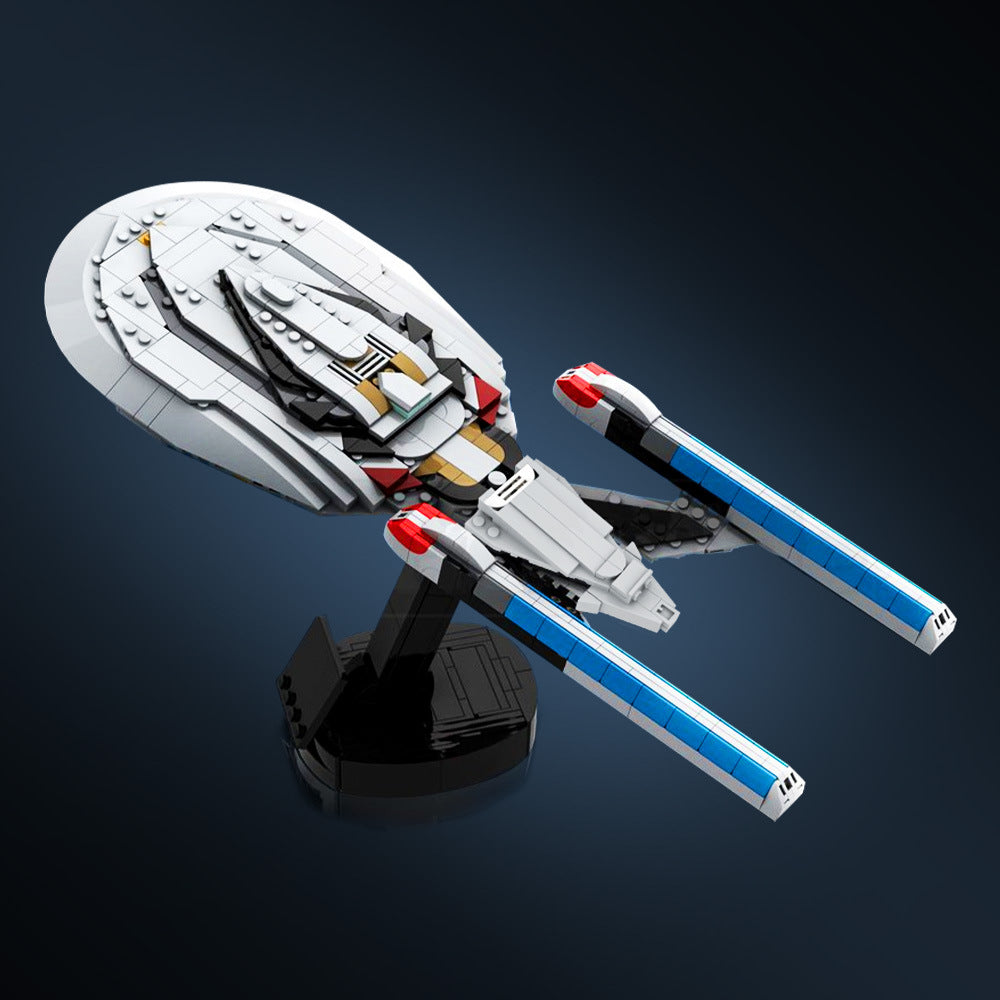 uss enterprise ncc-1701-e building set | star trek | moc-203712 - 1