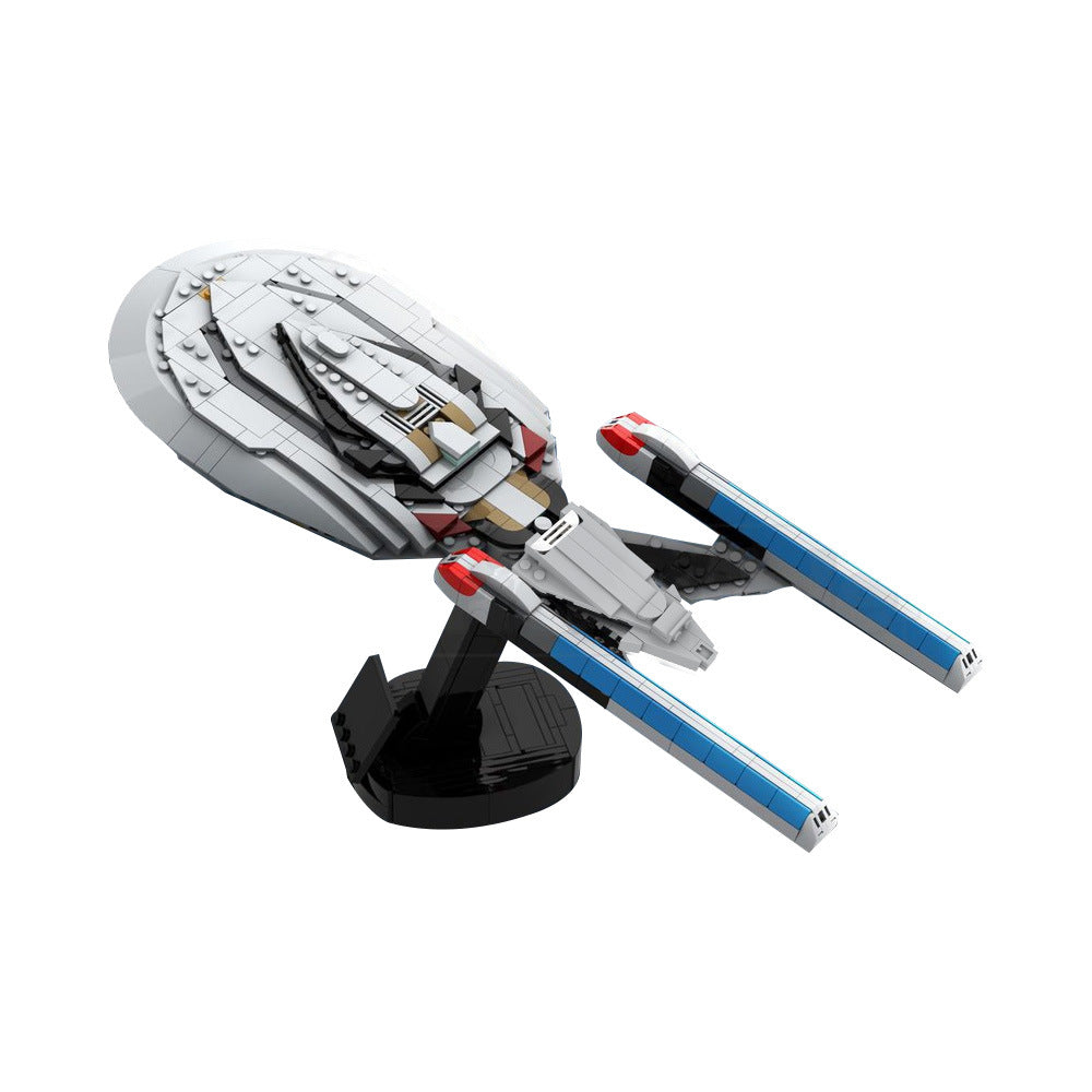 uss enterprise ncc-1701-e building set | star trek | moc-203712 - 2