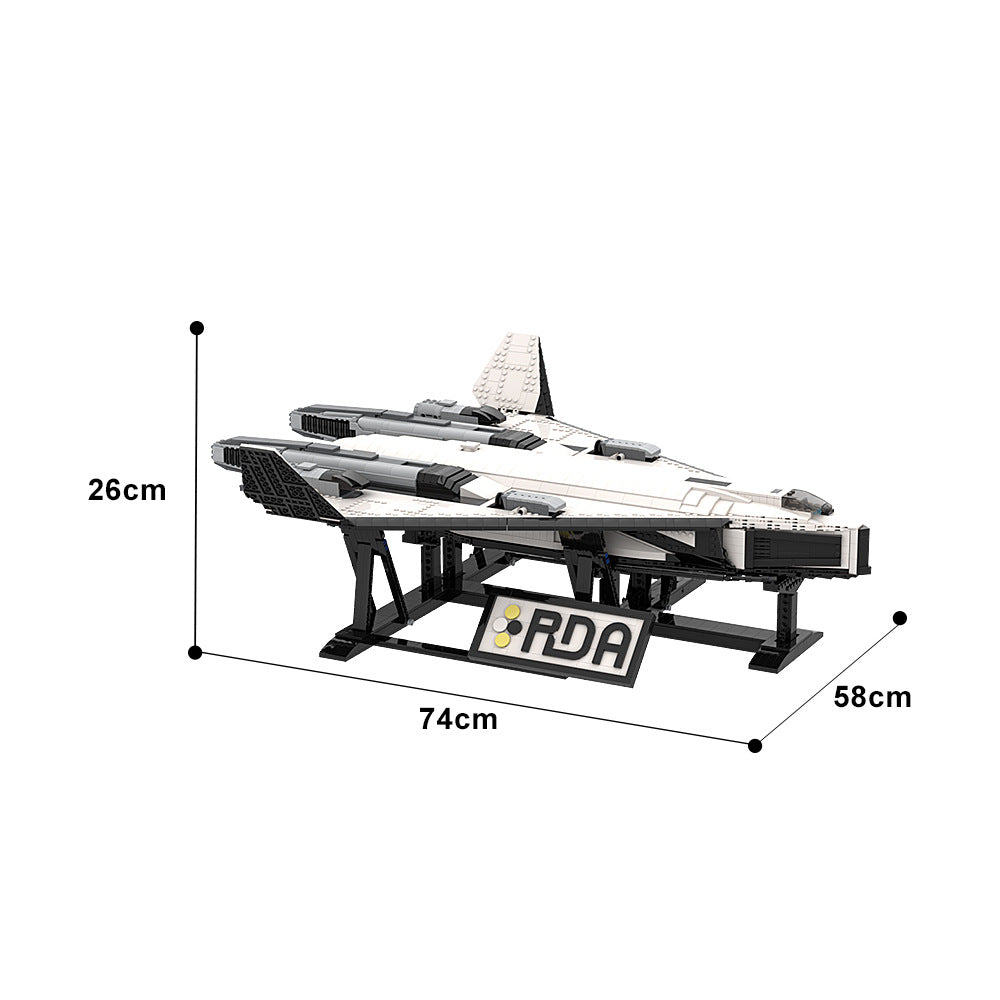 valkyrie ssto tav 37b class shuttle building set | moc-164698 - 4