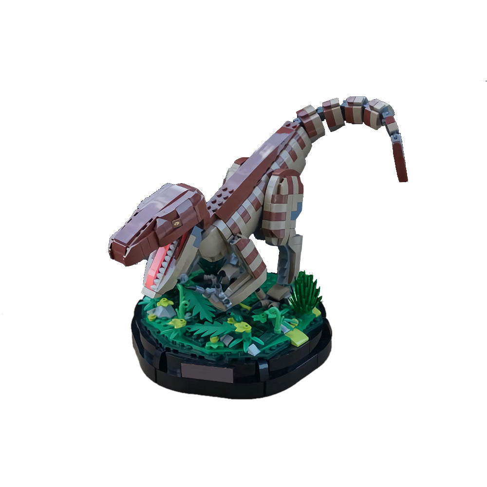 velociraptor statue building set | moc-175051 - 3