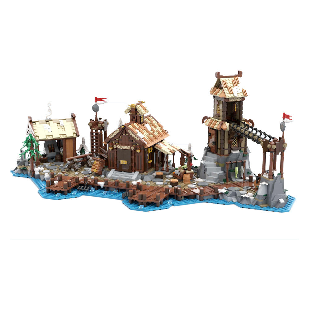 viking village expansion building set | moc-162291 - 1