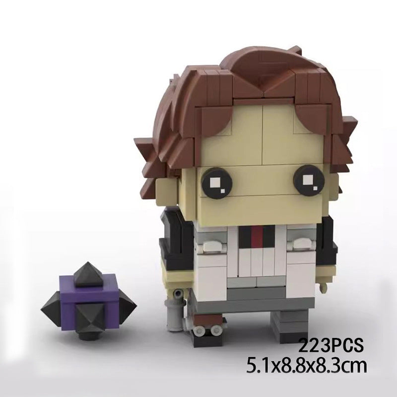 viktor brickheadz building set | league of legends | lego-compatible moc - 2