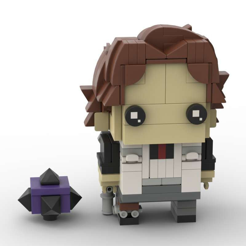 viktor brickheadz building set | league of legends | lego-compatible moc - 3
