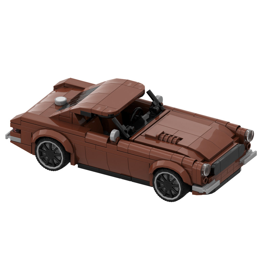 volvo p1800 car building set | moc-141990 - 3