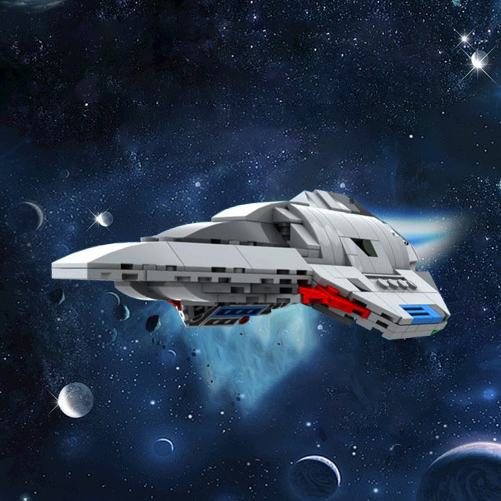 voyager - the delta flyer building set | star trek | moc-187931 - 1