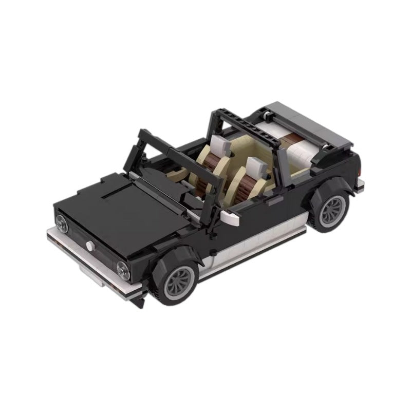 vw golf mk1 cabriolet building set | 978 pcs | moc-26778 - 1