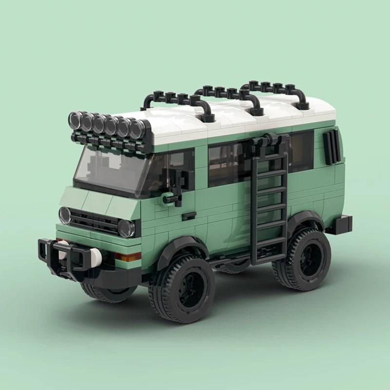 vw t3 syncro camper van building set | moc-50394 - 3