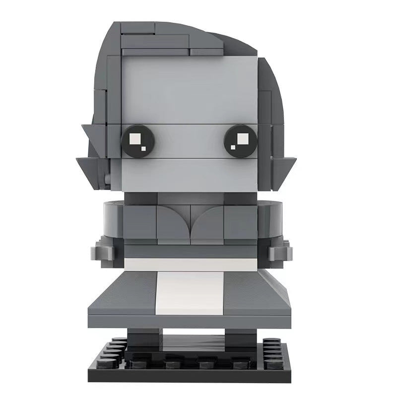 wanda maximoff + vision bundle brickheadz | wandavision | moc-65949 - 3