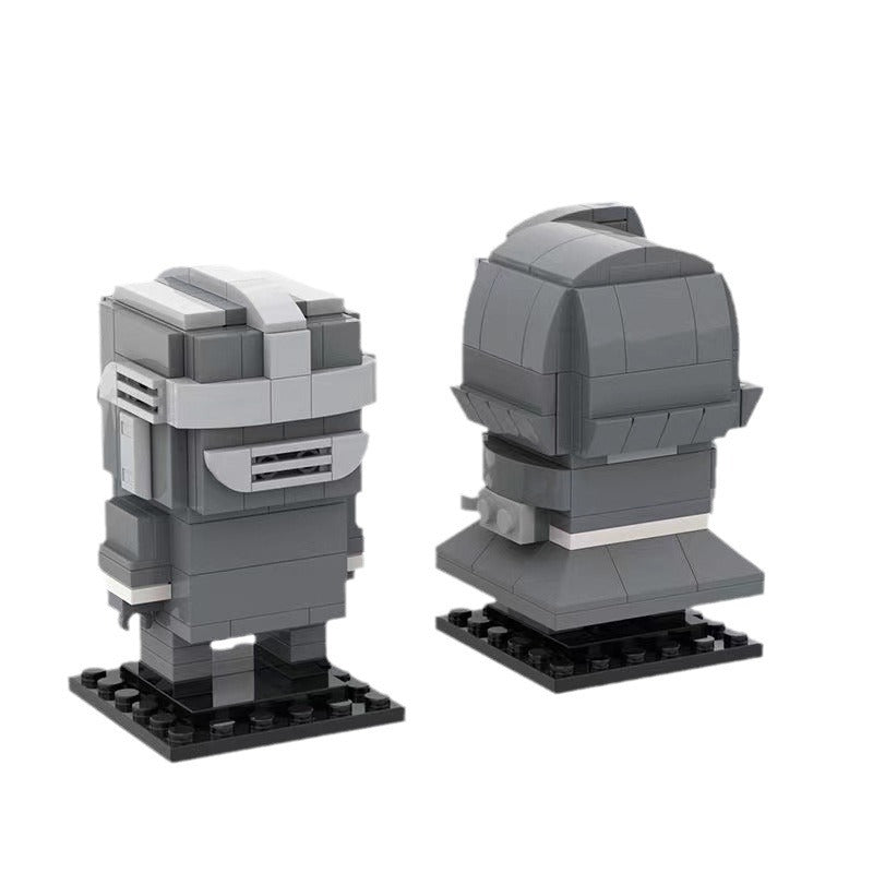 wanda maximoff + vision bundle brickheadz | wandavision | moc-65949 - 5