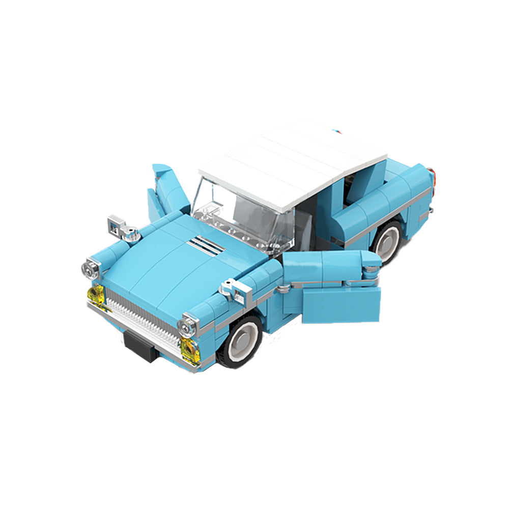 weasley's flying ford anglia building set | harry potter | moc-171906 - 3