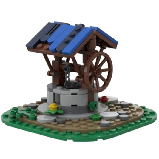 well building set | medieval village | moc-175048 - 1