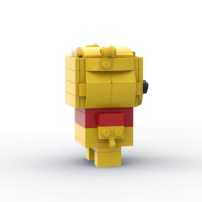winnie the pooh brickheadz building set | moc-39753 - 4