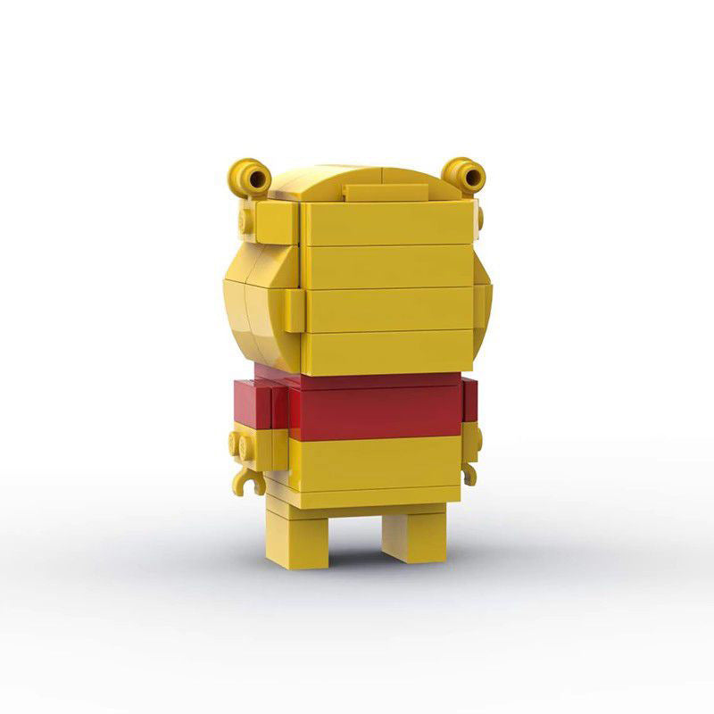 winnie the pooh brickheadz building set | moc-39753 - 5
