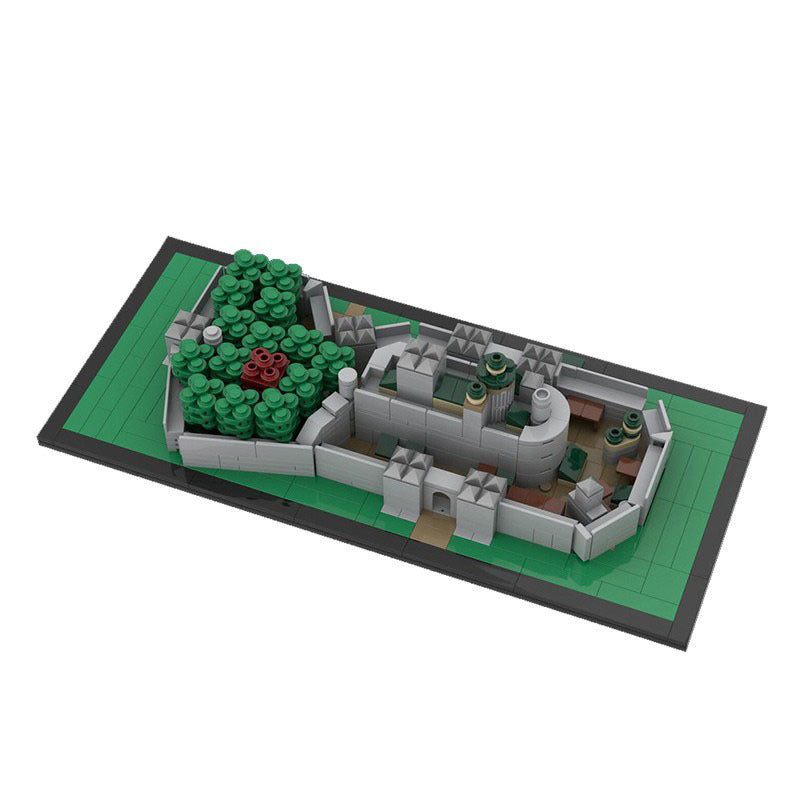 winterfell skyline building set | game of thrones | moc-23049 - 3