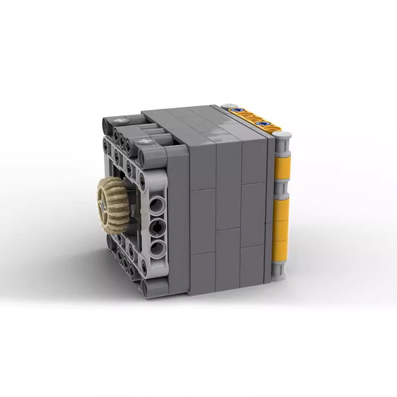 working minecraft piston building set | moc-145083 - 2