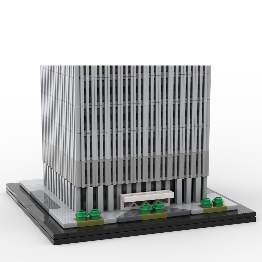 world trade center building set | 1:800 scale | moc-127129 - 2