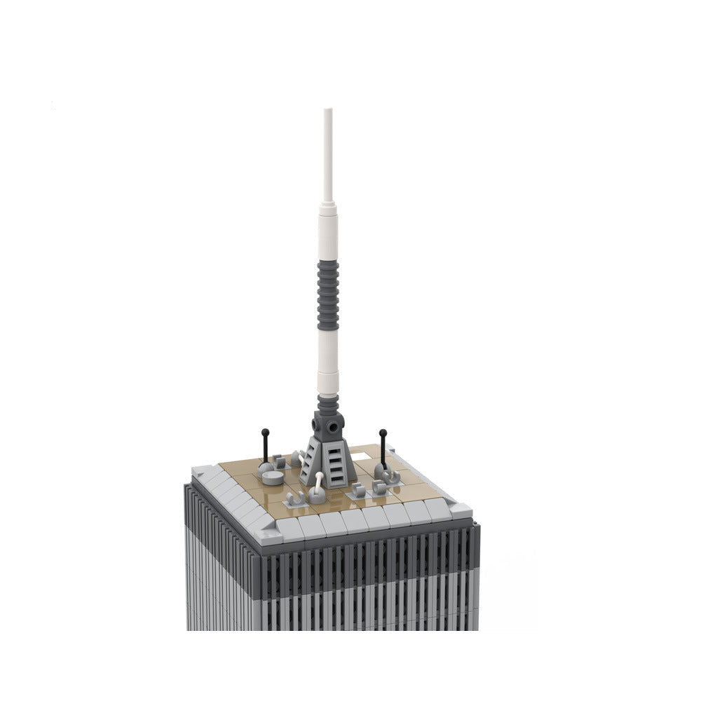 world trade center building set | 1:800 scale | moc-127129 - 3