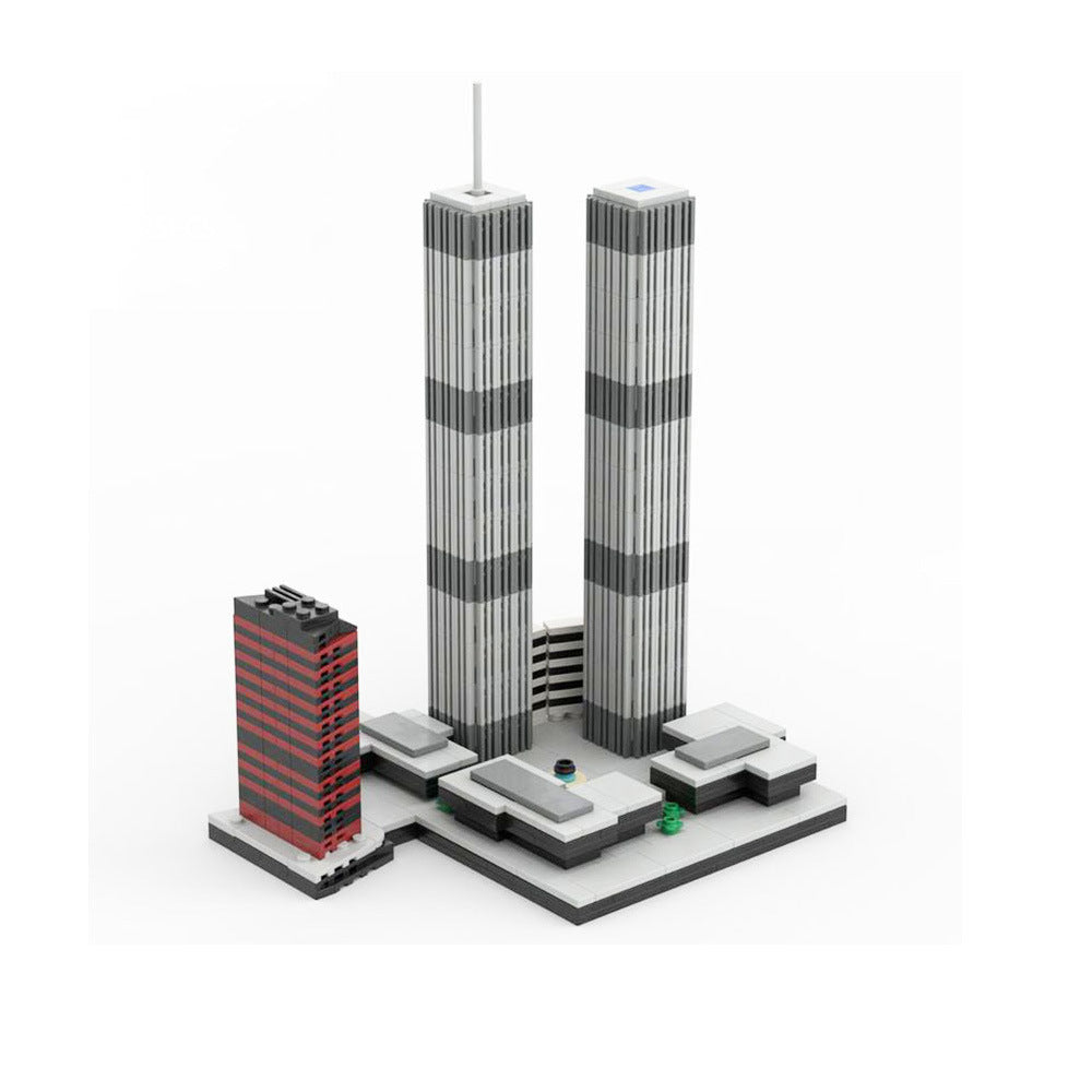 world trade center building set | microscale edition | moc-157149 - 2