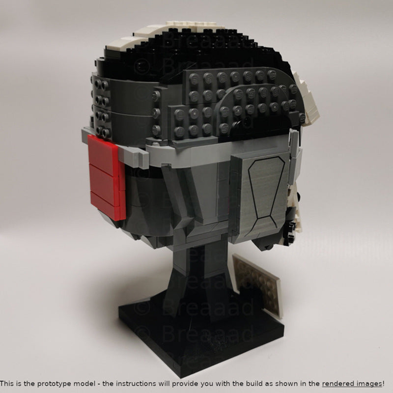 wrecker helmet building set | moc-76196 - 3