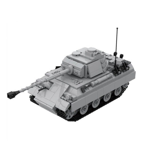 ww2 panther g german tank building set | moc-72427 - 1