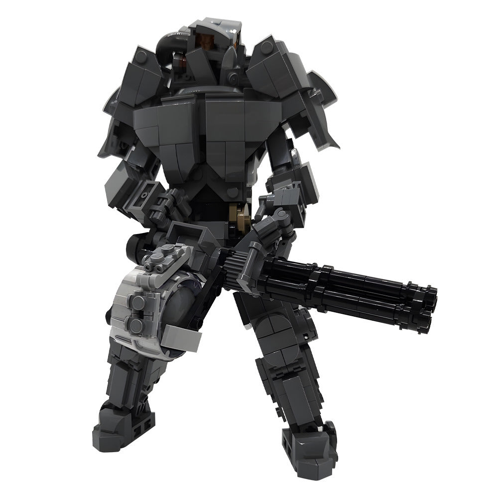 x-01 power armor building set | fallout | moc-183481 - 3