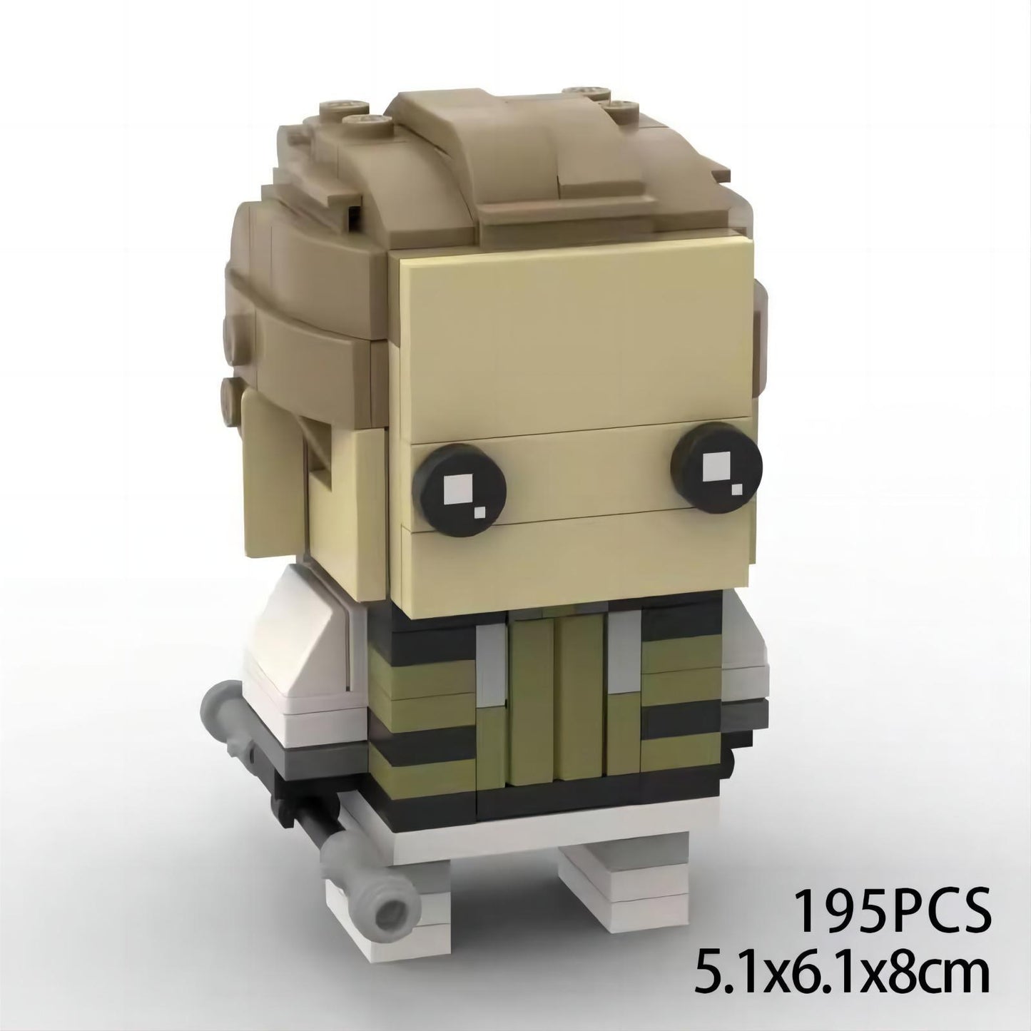 yelena belova brickheadz building set | marvel | moc-83147 - 1