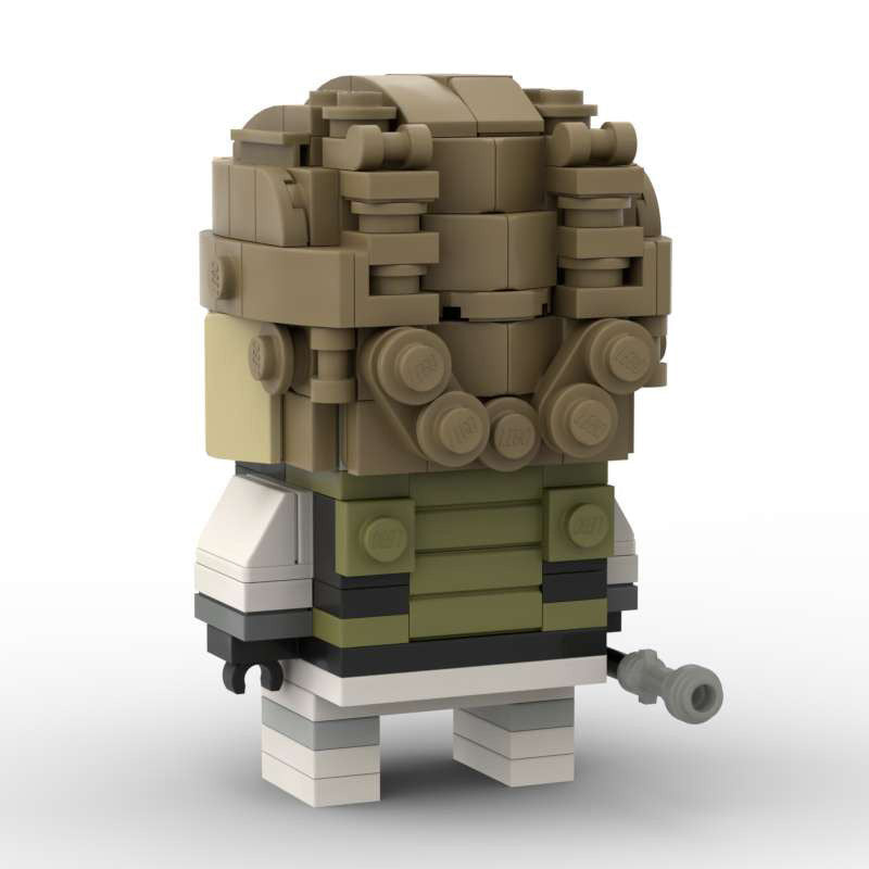 yelena belova brickheadz building set | marvel | moc-83147 - 3