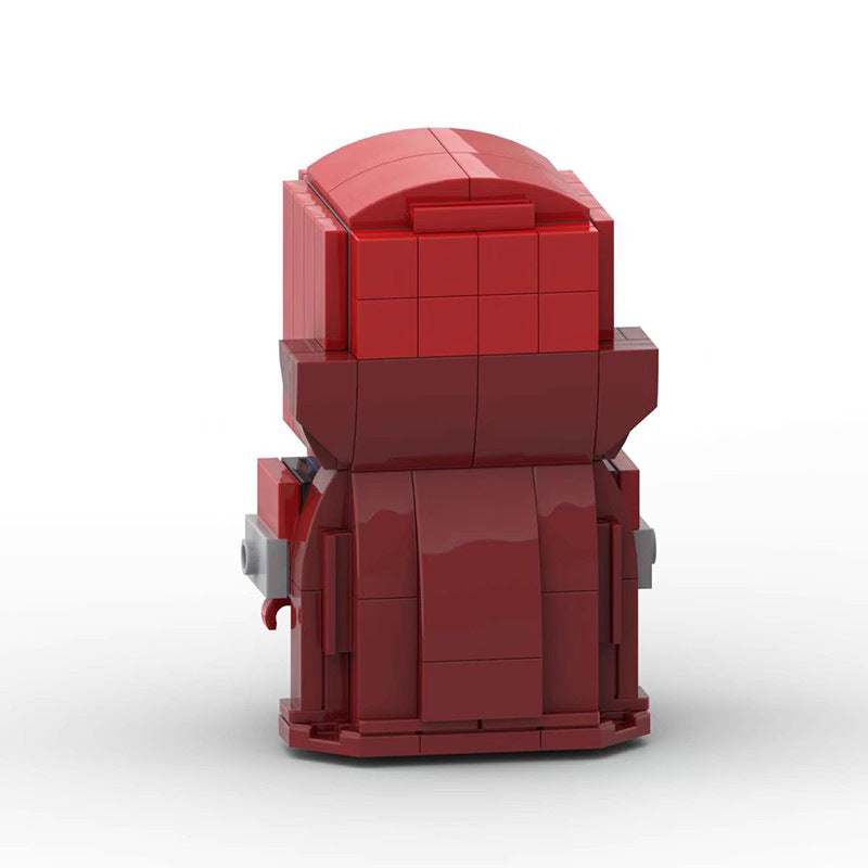 zombie hunter spider-man moc brickheadz set | lego-compatible build - 4