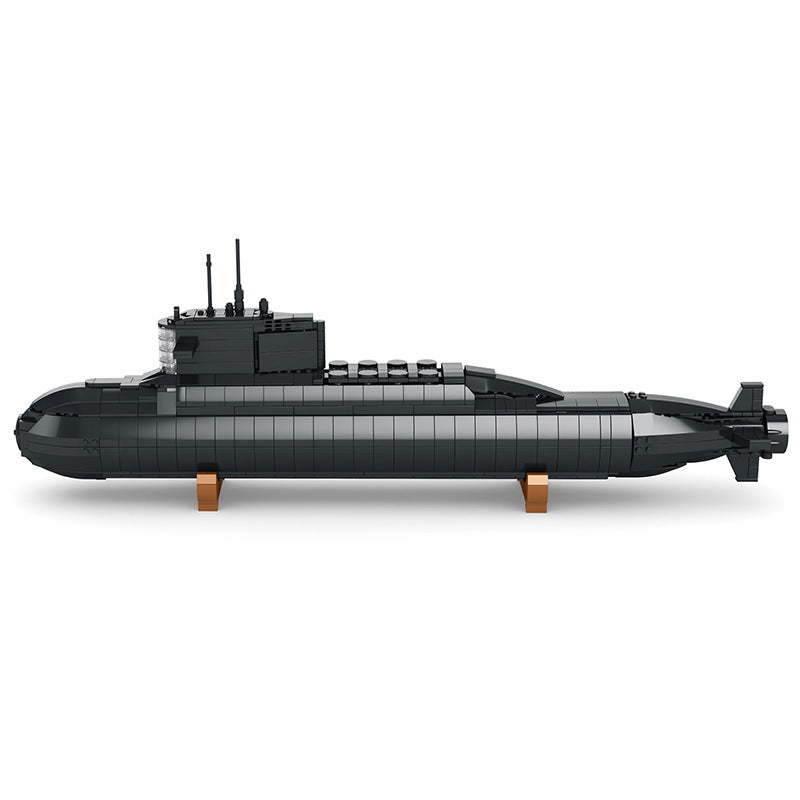 094 strategic nuclear submarine building block set - reobrix 800 - 5