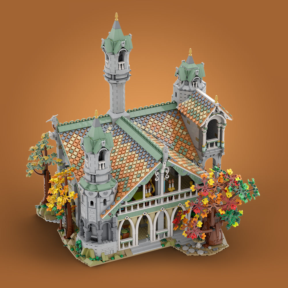 10316 rivendell extension building set | lotr | moc-149444 - 1
