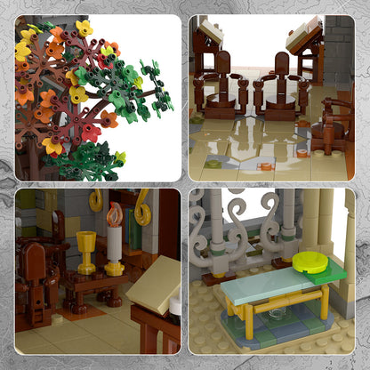 10316 rivendell extension building set | lotr | moc-149444 - 3