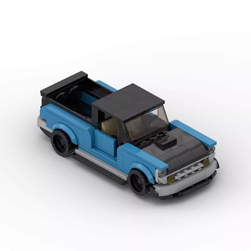 1950's farm truck building set | moc-92628 - 1