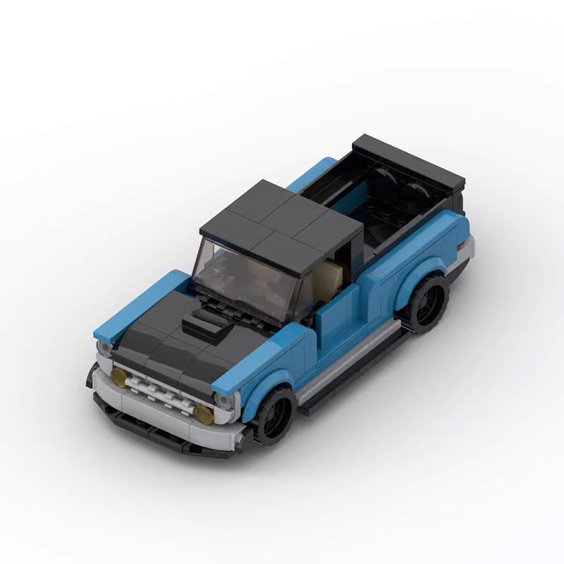 1950's farm truck building set | moc-92628 - 2