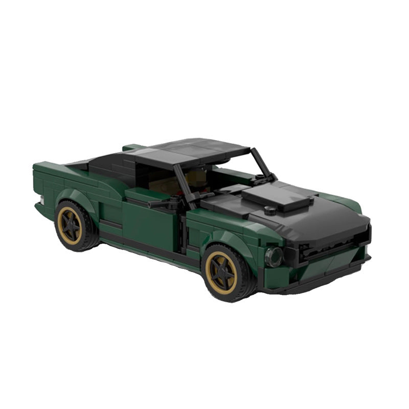 1968 ford mustang fastback building set | moc-31775 - 2