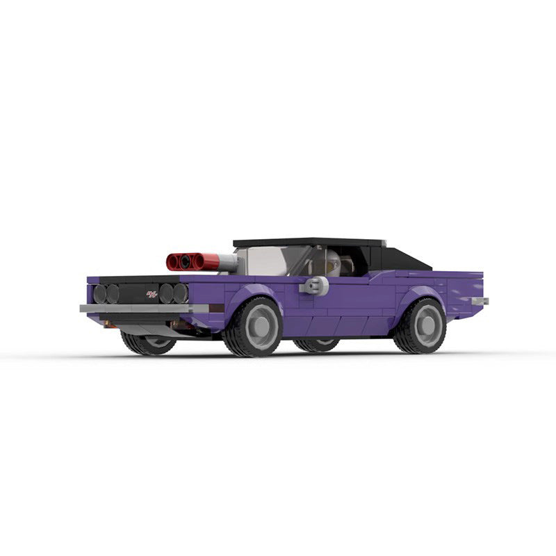 1970 dodge challenger building set | moc-91543 - 3