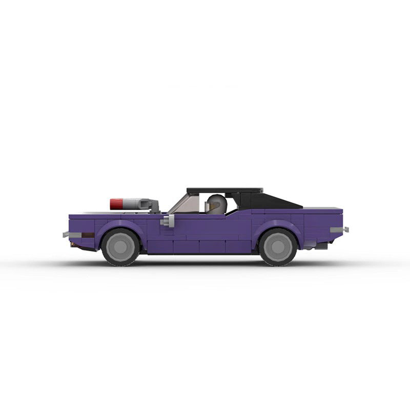 1970 dodge challenger building set | moc-91543 - 4