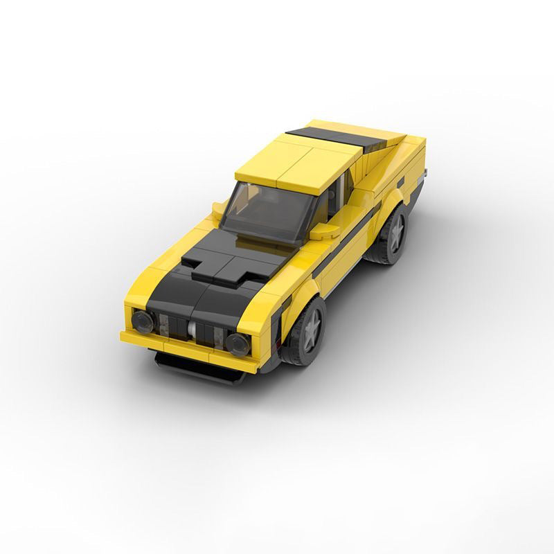 1973 ford mustang mach 1 building set | moc-42253 - 4