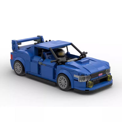 2004 subaru wrx sti building set | compatible with lego - 2