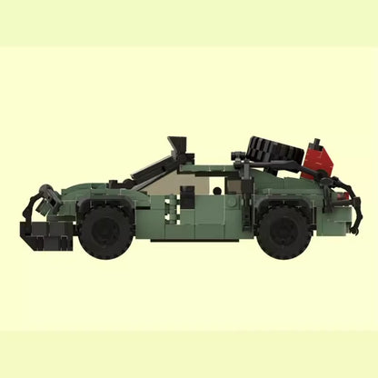 2014 bentley continental gt - massive hunt building set | moc-157285 - 3