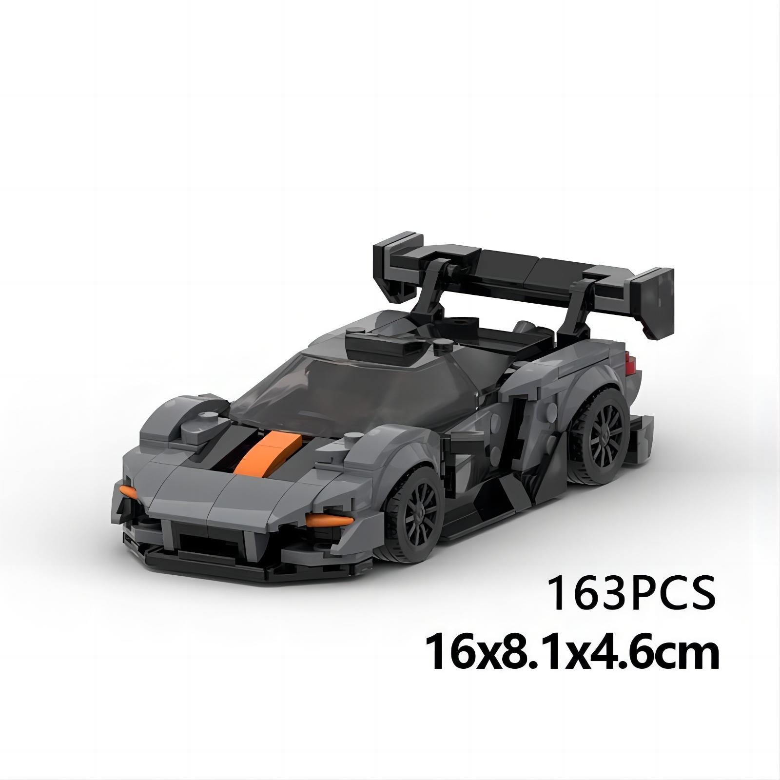 2019 mclaren senna building set | 8 stud wide | moc-154231 - 5