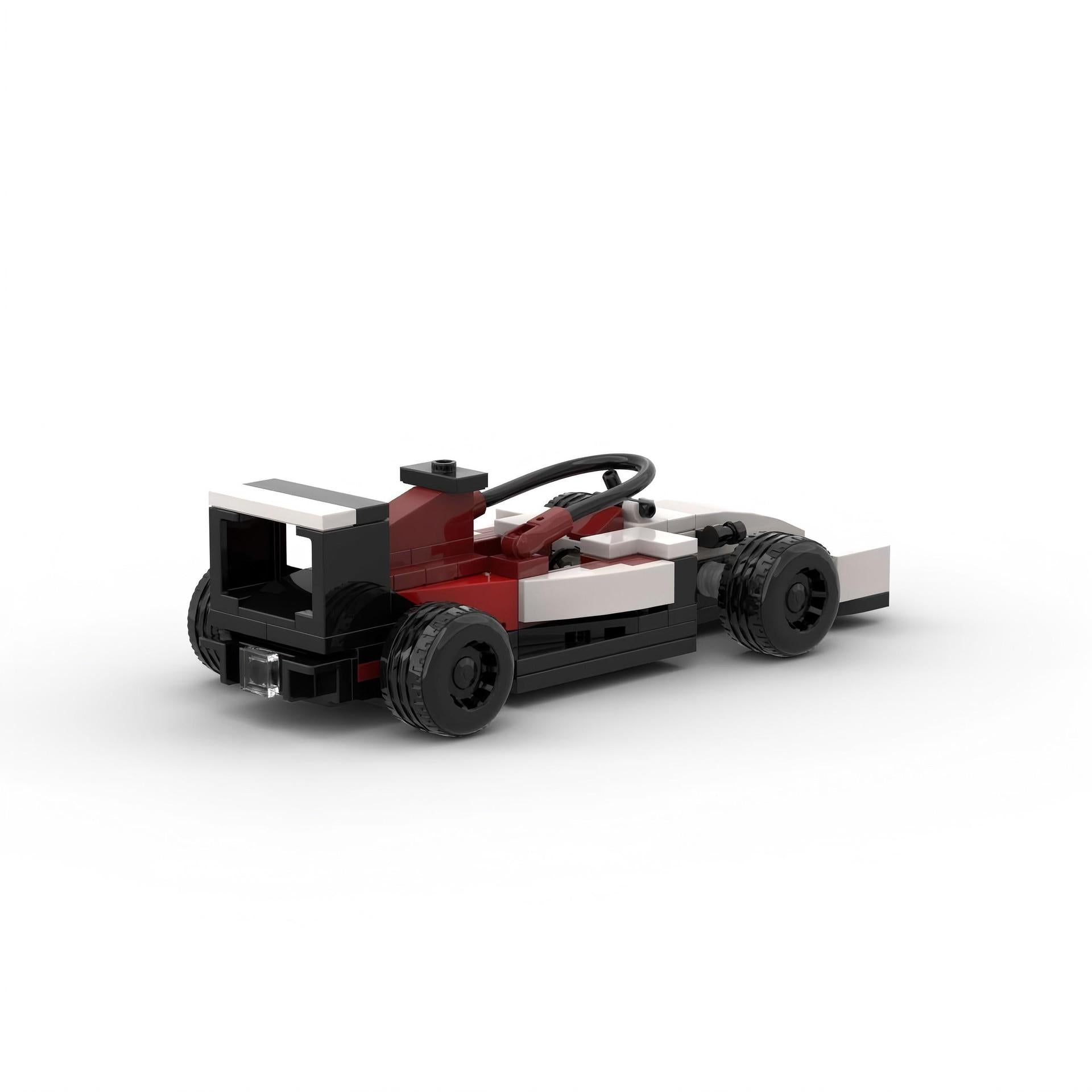 2020 alfa romeo c39 f1 car building set | moc-63458 - 4